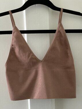 By Together 'True to You' Triangle Brami, taupe (M)